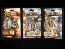 HOBBIT 1 2 - 3x Fantasy Vivid Action Figur Set Bilbo un- + sichtbar Legolas OVP