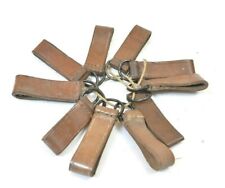 10x Original Französische Koppelschlaufe, Koppel, Schlaufe, Leder