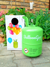 Helium Gasflasche 0,20 m³ LEER hellgrün Zum Basteln