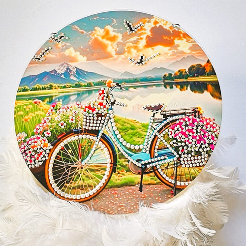 Blumenfahrrad waldsee mit - waldsee,
