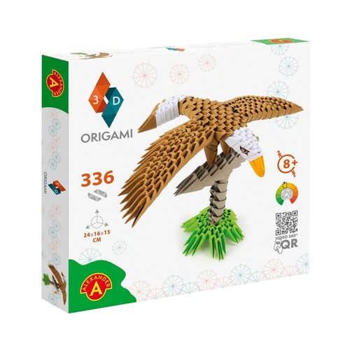 Origami eagle - -,
