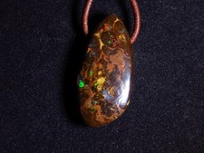 Boulder opal anhänger aus - anhänger,