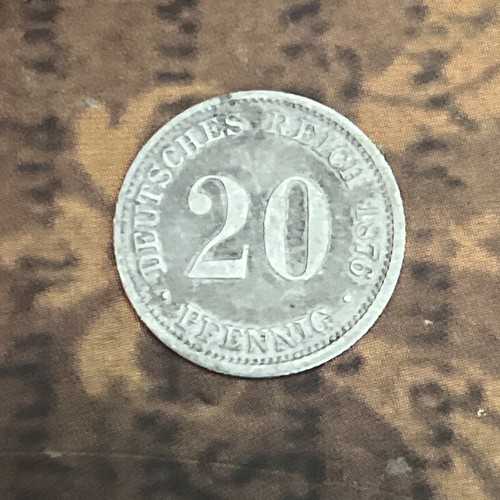 Pfennig 1876 silbermünze - pfennig, d