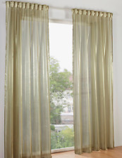 717358* Heine home Dekostore Vorhänge Vorhang Gardinen oliv Multiband NEU