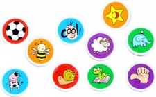 10 verschiedene Kinderstempel