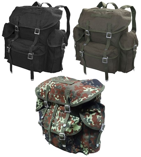 Bundeswehr rucksack 40l canvas - rucksack,