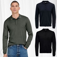 Herren O&S Polo Langarm Shirt