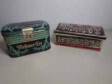 Meßmer 2 Teedosen Blech