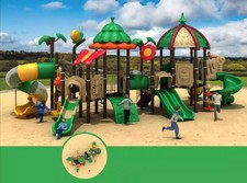 Dschungel typ spielplatz - dschungel,