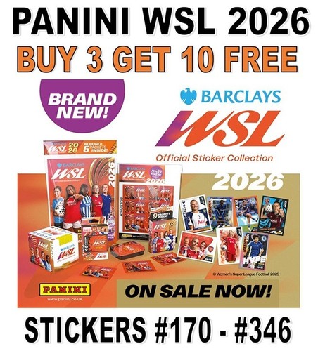 Panini womens super league wsl - womens,