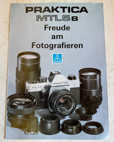 Pentacon prospekt heft - prospekt,