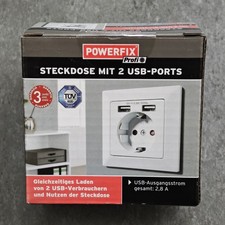 Powerfix Profi Steckdose mit 2