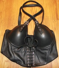 Lederkorsett Ledercorsage Echtleder Ledapol 5327 Gr. S Fetisch sexy Domina NEU