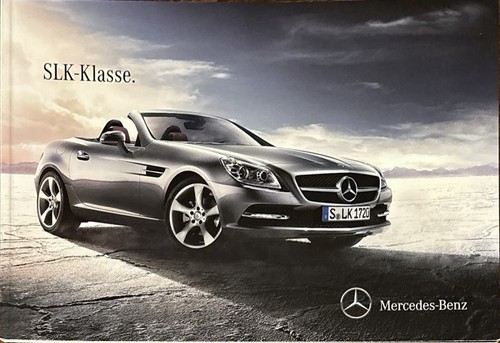 Mercedes slk prospekt - mercedes,