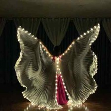 Belly Dance LED Isis Wings Both Sides Fluorescent Butterfly Performance Shows