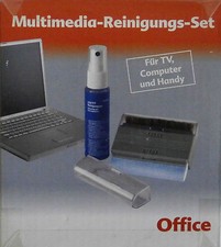 OFFICE MULTIMEDIA REINIGUNGS SET FÜR TV CMPUTER u. HANDY -NEU-