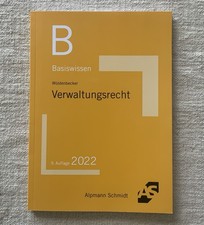 Alpmann Schmidt Basiswissen Verwaltungsrecht AT (2022)