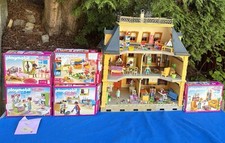 Playmobil Puppenhaus 5301 Haus Schlafzimmer 5309 Küche 5336 Wohnzimmer 5308 (1)