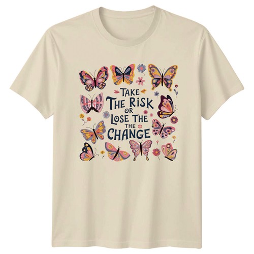 Butterfly take the risk - butterfly,