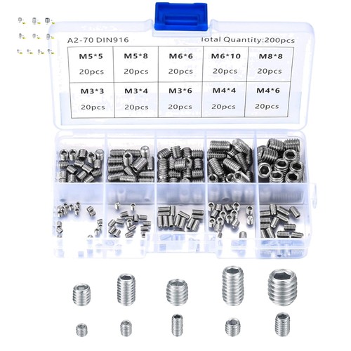 Schraubenset edelstahl m4 - edelstahl,