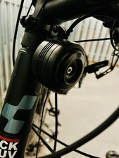 Fahrradhupe, E-Bike-Hupe, lauter Warnton, wiederaufladbar, für Roller, Straße,