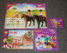 4x LEGO Bauanleitung Belville