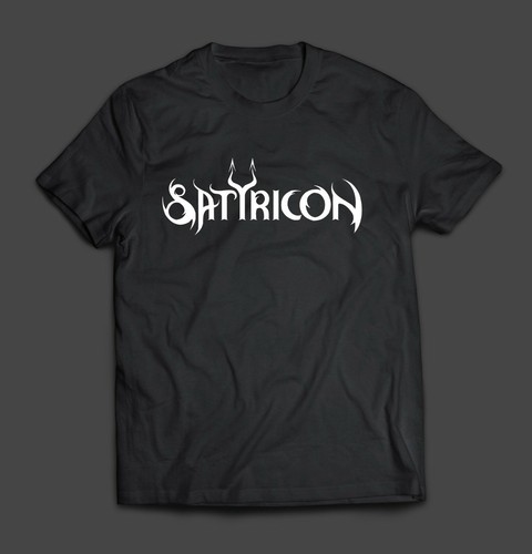 Satyricon logo t shirt - logo, t-shirt