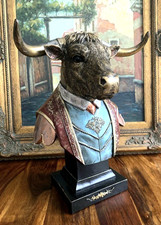 XL Figur Stier mit Hörner