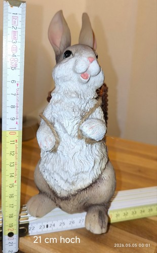 Osterhase mit korb dekoration - mit,