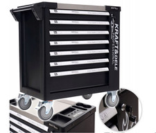 KD1070 Werkstattwagen Rollen leer 7 Schubladen Werkzeugschrank Werkzeugwagen