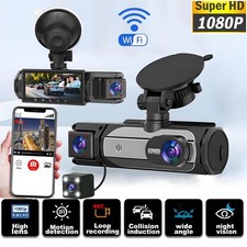 1080P 3-Kanal Dashcam Auto