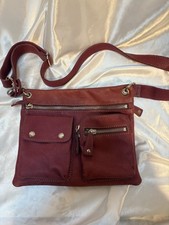 Fossil Vintage Red Leather