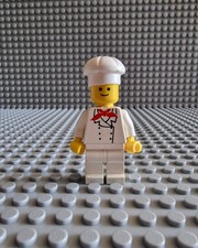 LEGO City Town Legoland Minifiguren Figur Koch Chefkoch chef001 A182