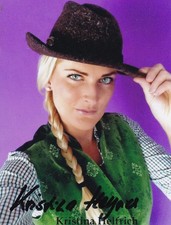 Autogramm - Kristina Helfrich (Chiemgauer Volkstheater)