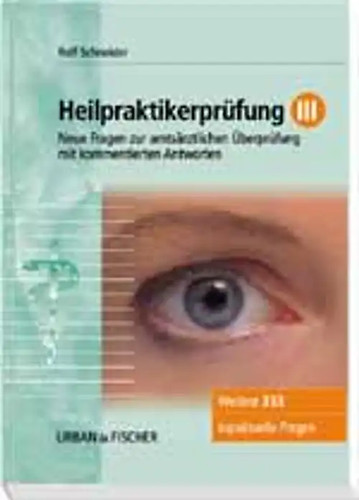 Heilpraktikerprüfung iii - heilpraktikerprüfung,