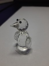 KRISTALLFIGUR Pinguin, keine Markung 