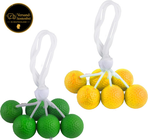 Leitergolf set mit bällen - set, und