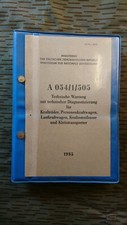 NVA VORSCHRIFT DV A 054/1/505