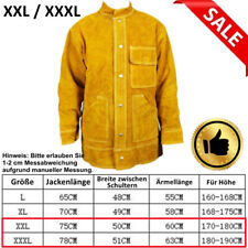 Schweißerjacke Lederjacke Arbeitsjacke Echtes Rindsleder Schweiß Jacke Schweißen
