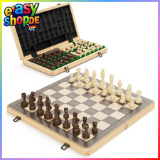 Schach- und Dame-Set 38 cm