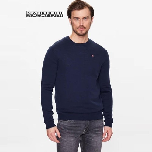 Men napapijri sweater navy - napapijri,