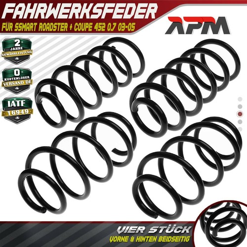 Federn fahrwerksfeder vorne - 4x,