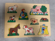 Eichhorn Holz Steckpuzzle