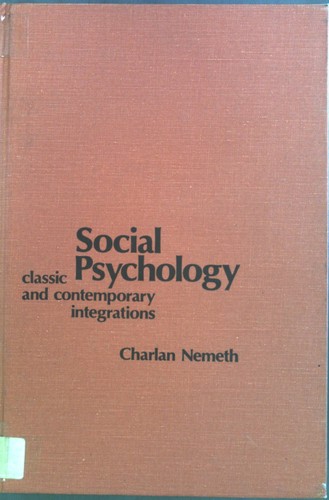 Social psychology classic and - social,