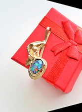 Edler Opal-Anhänger 585 Gold