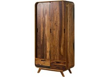 Kleiderschrank sheesham - kleiderschrank,