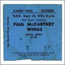 Paul McCartney & Wings 1975