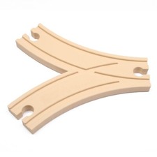 Weiche mit 2 Fahrspuren -