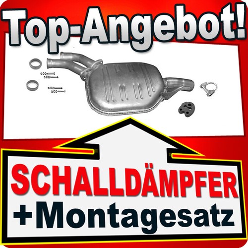 Mittelschalldämpfer für