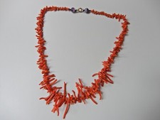Antik Korallenkette mit